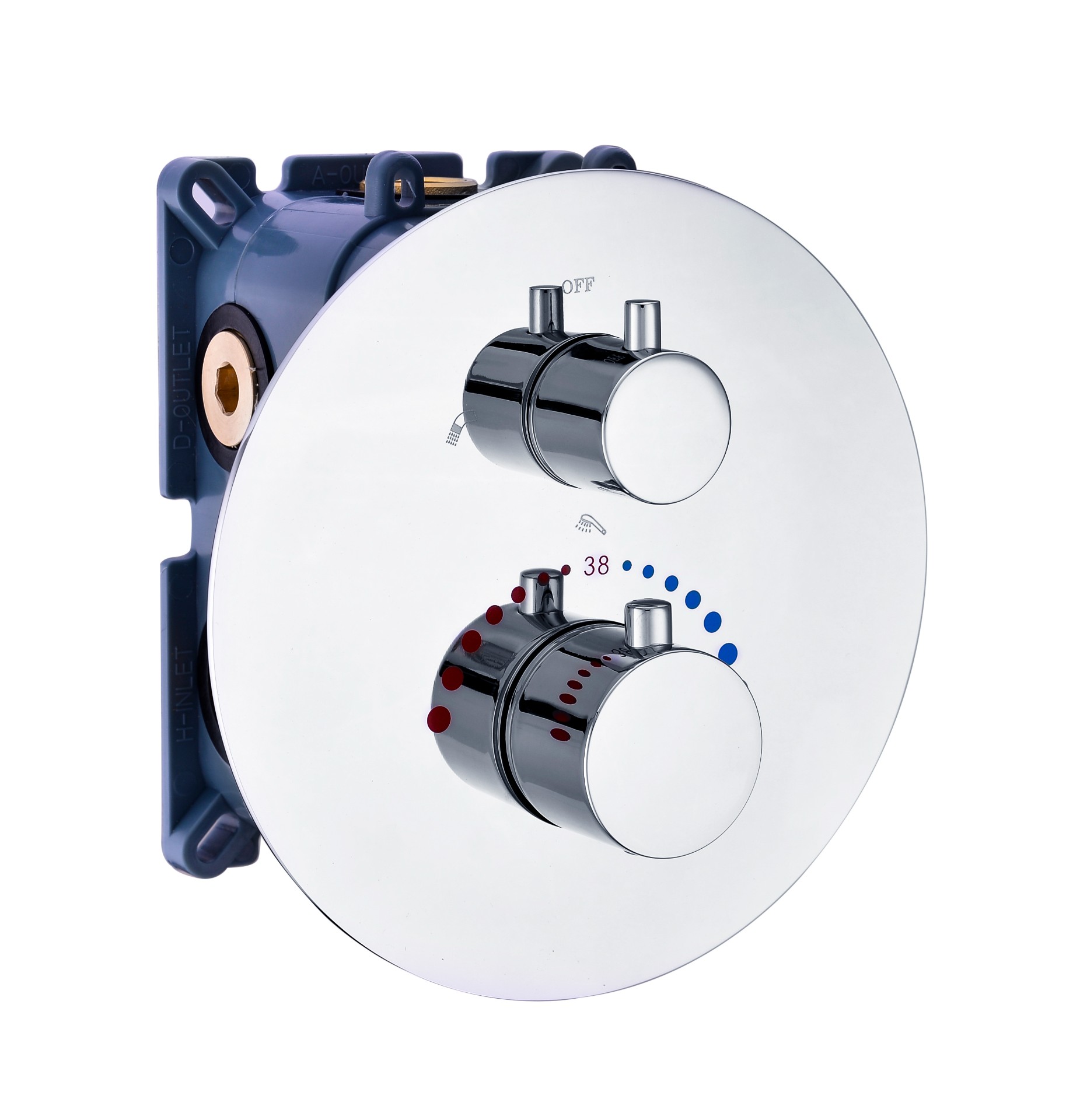 AT3238 3功能恒温暗装淋浴阀