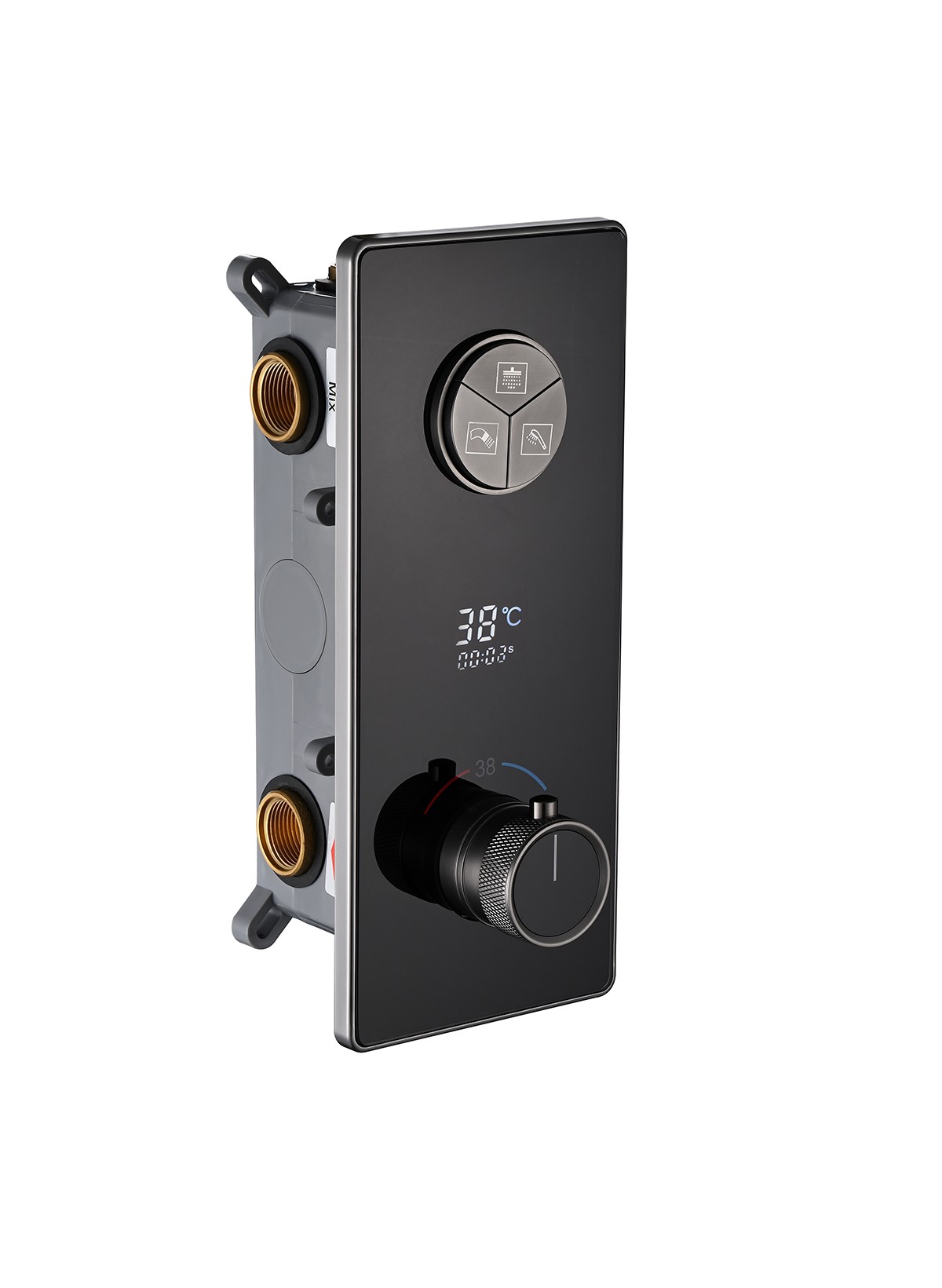 AT4023 3功能恒温数显暗装预埋盒