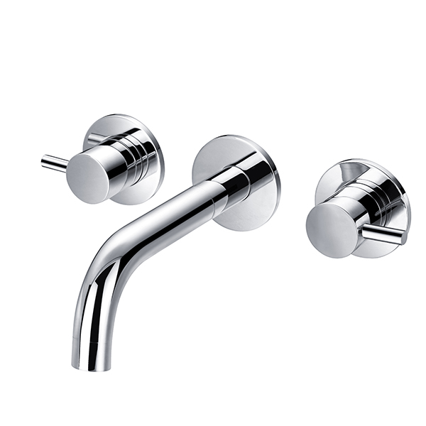 AZ6015 双把入墙面盆龙头