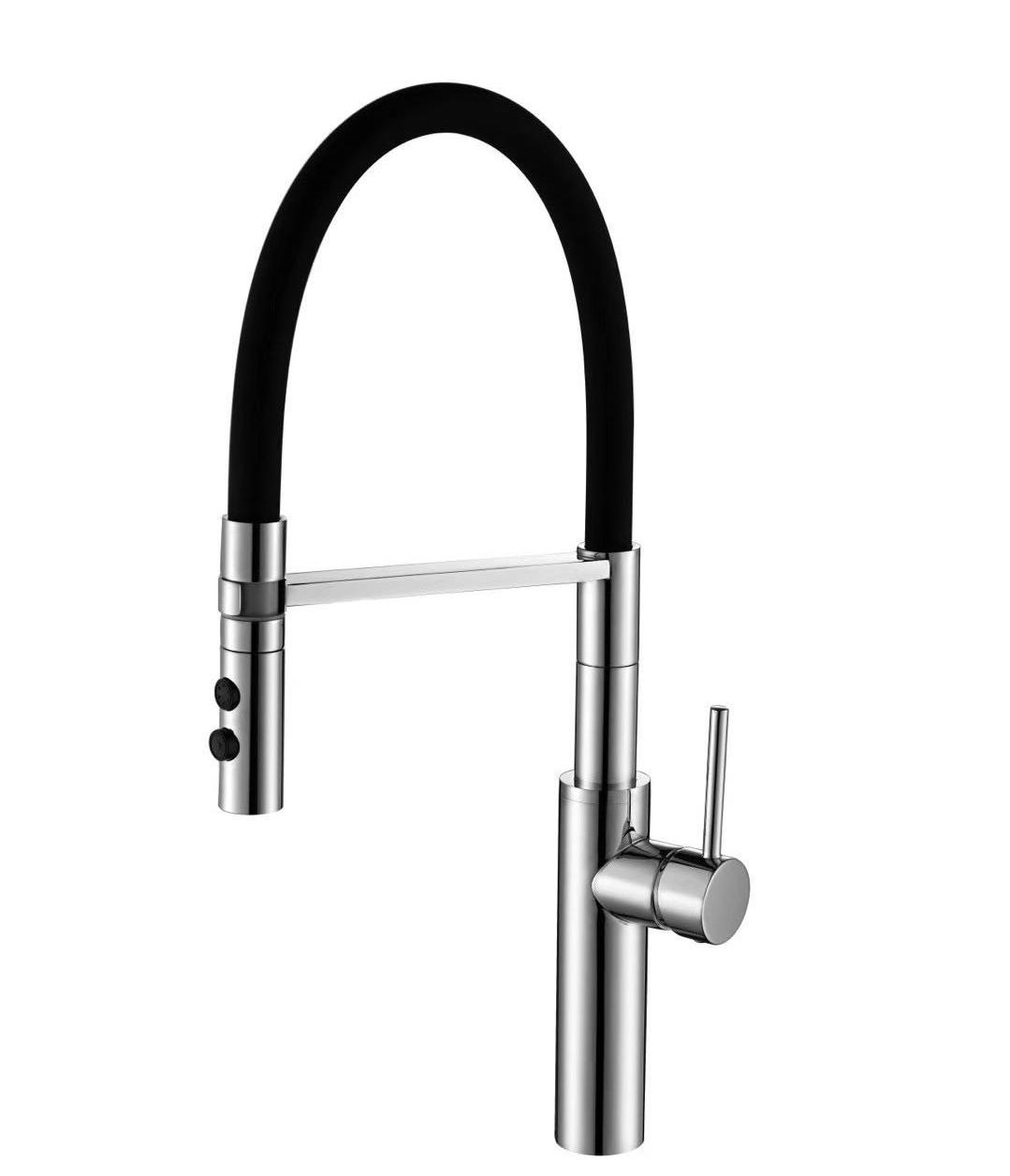 AK0818 Rubber hose kitchen mixer