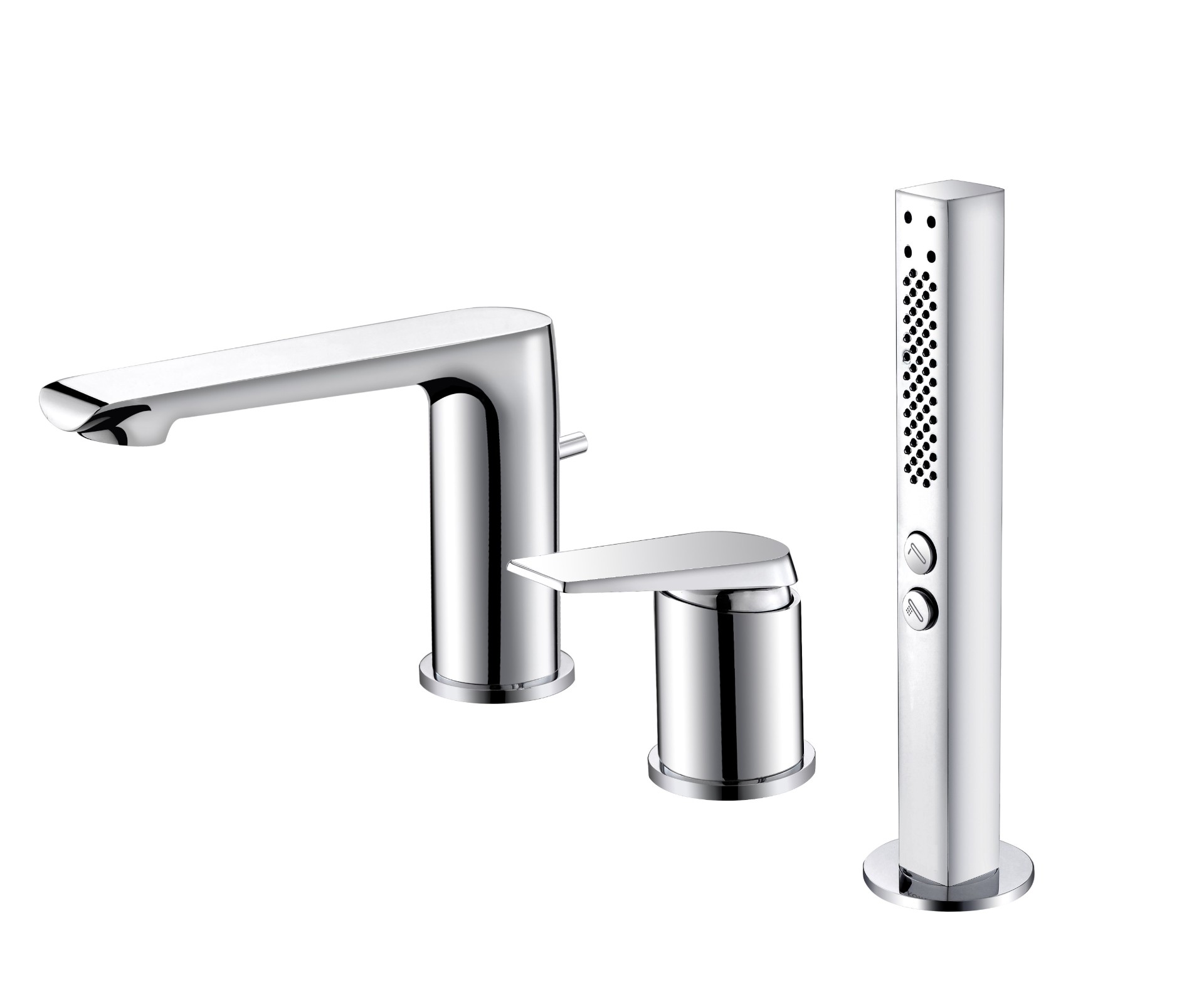 AZ8120 3件套浴缸缸边龙头