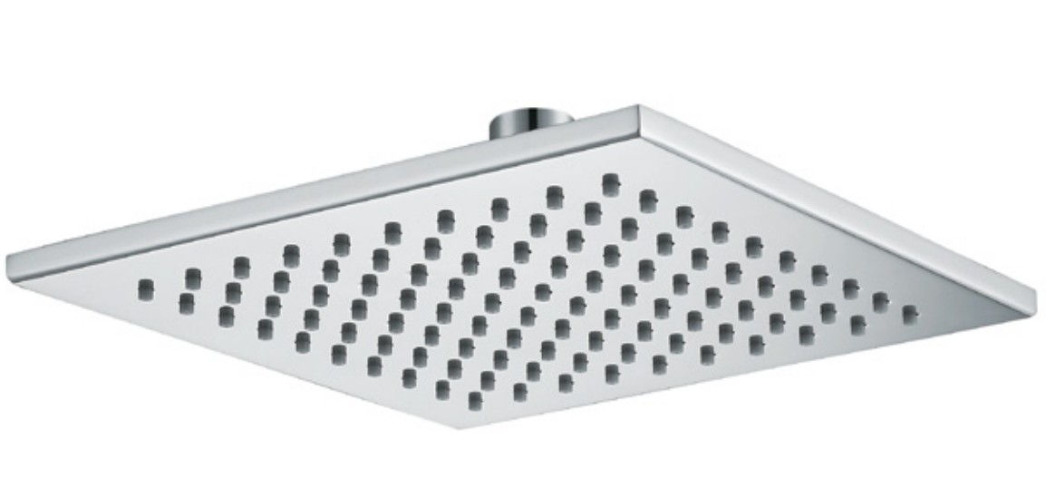 BH2210 8” brass front +Stainless steel back cover head shower