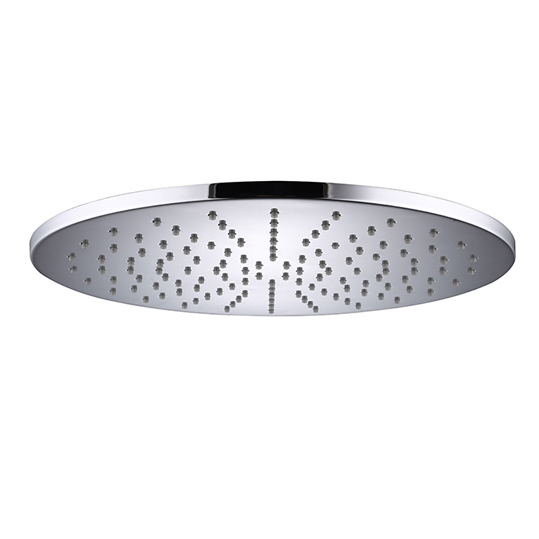 BH2312 12" brass front +Stainless steel back cover head shower