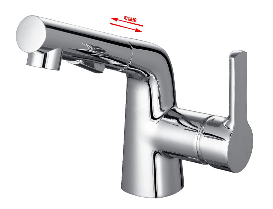AU1111 抽拉面盆龙头